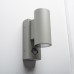 Hampstead 3W LED Outdoor Up & Down Wall Light with PIR - IP54 - 3000K Warm White - Silver