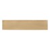 Hampstead Solid Brass Kick Plate / Finger Plate - Made to Measure - 1.2mm - Polished