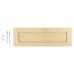 Letter Plate - 359 x 113mm - Satin Brass