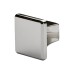 Crofts & Assinder Georgia Square Cabinet Knob - 32 x 32mm - Polished Chrome