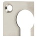 Exel Euro Cylinder Pull - 92 x 43mm - Satin Stainless Steel
