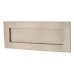 Letter Plate - 254 x 102mm - Satin Nickel