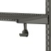 elfa Top Track System - Click In Clothes Hanging Rail Holder Bracket - 40 x 35 x 77mm - Graphite