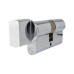 Eurospec 10 Pin 70mm Euro Thumbturn Cylinder - 35mm Turn + 35mm - Polished Chrome - Master Keyed
