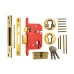 ERA Fortress BS3621:2017 Euro Profile Sashlock - 64mm Case - 44mm Backset - Polished Brass 
