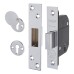 Legge Heavy Duty BS3621:2007 5 Lever Deadlock - 68mm Case - 45mm Backset - Polished Stainless Steel