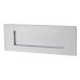 Letter Plate - 205 x 75mm - Polished Chrome