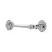 Hampstead Heavy Duty Cabin Hook & Eye - 100mm Length - Polished Chrome