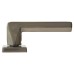 Hampstead Anthracite Grey Door Handles on Square Rose - Skye Range 