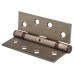 Jedo Twin Ball Bearing Steel Grade 11 Butt Fire Door Hinge - 102 x 76 x 2.7mm - Bronze - Pair