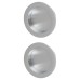 Heritage Brass by M Marcus Round Flush Pull Handle - Satin Chrome