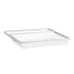 elfa Top Track System - Click In Shallow Wire Basket & Gliding Frame - 610 x 440 x 85mm - White