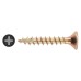 Vida All Purpose Pozi Countersunk Wood Screws - 3.5 x 25mm - Yellow Zinc - Pack of 200