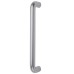 Exel 19mm D-Bar Door Pull Handle - Bolt Fix - 425mm Centres - Satin Aluminium
