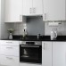Exel Aluminium Kitchen Splashback - 900 x 750mm - Matt Anthracite Grey