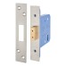 Hampstead Architectural 5 Lever Deadlock - 78mm Case - 57mm Backset - Satin Stainless Steel