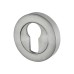 Excel Escutcheon - 52mm Diameter - Euro - Satin Chrome
