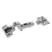 FVG Clip-On Cabinet Hinge - 110° - Inset - Zinc Plated - Pack of 100 Pairs