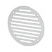 Exel Circular Slotted Vent - 127mm - 4145mm² Free Air Flow - Satin Aluminium