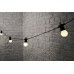 Hampstead Festoon LED 20 Golf Ball Bulb Garden Festoon Lights - IP44 - 3000K Warm White - Opal