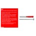 Fischer DDF Wall Anchor Fixings - Dot and Dab FUS K - 10 x 100mm - Red & Grey - Pack of 4
