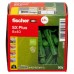 Fischer SX Plus Expansion High Quality Nylon Wall Plug - 8 x 40mm - Green - Pack of 90