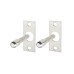 Yale P125 Security Hinge Bolt - Bright Zinc Plated - Pack of 2 Yale P125 Security Hinge Bolt - Bright Zinc Plated - Pack of 2