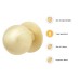 Exel Ball Cabinet Knob - 25mm Diameter - Satin Brass