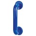 Hoppe AR602/220 Nylon D-Bar Door Pull Handle on Rose - Screw Fix - 220mm c/c - Cobalt Blue