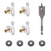 Bullfix Heavy Duty Plasterboard Fixing Kit for TV Brackets - 5 x 20mm - Pack of 4