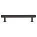Alexander & Wilks Vesper Hex 14mm T-Bar Cabinet Pull Handle - 128mm Centres - Matt Black