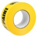 ProDec Non-Adhesive Wet Paint Marking Tape - 60mm x 200m - Black/Yellow