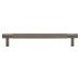 Alexander & Wilks Brunel 12mm Knurled T-Bar Cabinet Pull Handle - 160mm Centres - PVD Dark Bronze