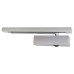 GEZE TS5000E Electromagnetic Fire Door Closer - Power Size 2-6 - Pull Side Mounting - Silver