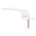 Yale uPVC Offset Espagnolette Locking Multipoint Window Handle - Left Hand - White