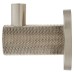 Exel Knurled Single Coat Hook - 50 x 25mm - Satin Nickel