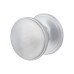 Exel Round Centre Door Knob - 80mm Rose Diameter - Satin Chrome 