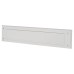 Exitex Brush Seal Interior Letter Tidy With Flap - 343 x 80mm - White
