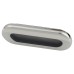 Exel Recessed Sliding Door Oval Flush Cabinet Pull Handle - 111 x 41mm - Polished/Matt Chrome