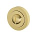 Exel Bathroom Turn & Release - 50mm Diameter - Polished Brass
