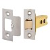 Exel 22mm Return to Door Latch Door Handle on Rose Kit - Satin Stainless Steel