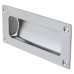 Exel Rectangular Flush Cabinet Pull Handle - 102 x 45mm - Polished Chrome
