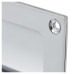 Exel Rectangular Flush Cabinet Pull Handle - 102 x 45mm - Polished Chrome