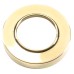 From The Anvil Aged Brass Door Handles on Round Rose - Avon Range 