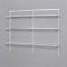 elfa Wardrobe & Storage Starter Kit - 2 Bay, 6 Ventilated Wire Shelf - 1855 x 1532 x 320mm - White