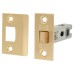 Serozzetta by Carlisle Brass Lagos Knurled Latch Door Handle on Rose Ultimate Kit - Satin Brass