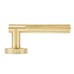 Serozzetta by Carlisle Brass Lagos Knurled Latch Door Handle on Rose Ultimate Kit - Satin Brass