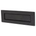 Olde Forge Plain Letter Plate - 254 x 90mm - Antique Black Iron