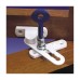 Yale Child Safety Window Restrictor - 85 x 70 x 18mm - White - Pack of 2 with 1 Key
