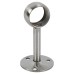 Rothley 25mm Hanging Rail Centre Bracket - Brushed Stainless Steel 